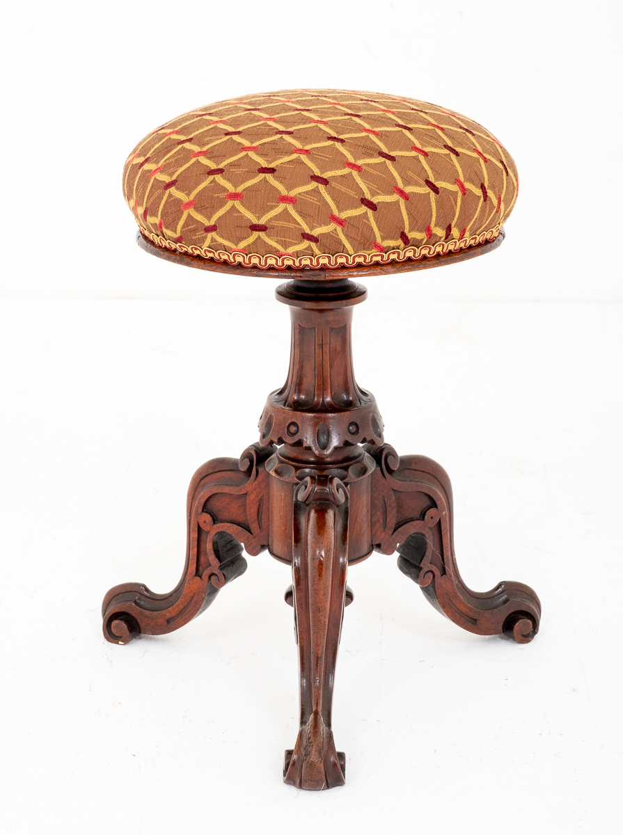 Victorian Mahogany Piano Stool (1 of 4) Victorian Mahogany Piano Stool (1 of 4)