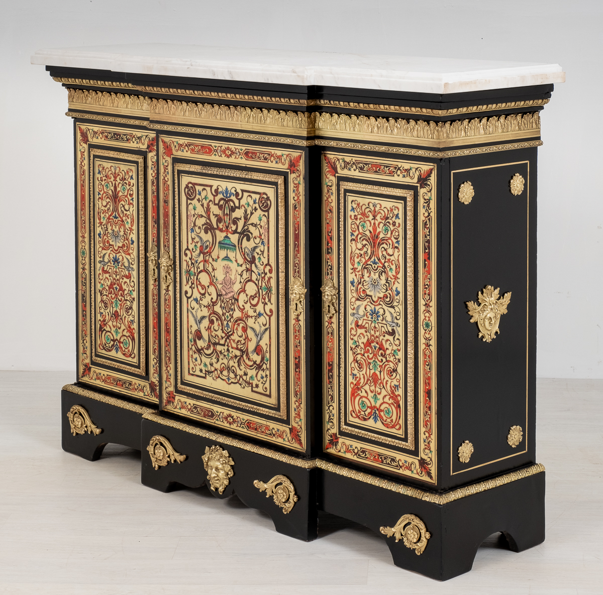 Stunning French Boulle Side Cabinet (1 of 23) Stunning French Boulle Side Cabinet (1 of 23)
