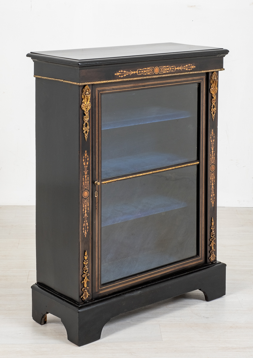 Victorian Ebonised Pier Cabinet (1 of 11) Victorian Ebonised Pier Cabinet (1 of 11)