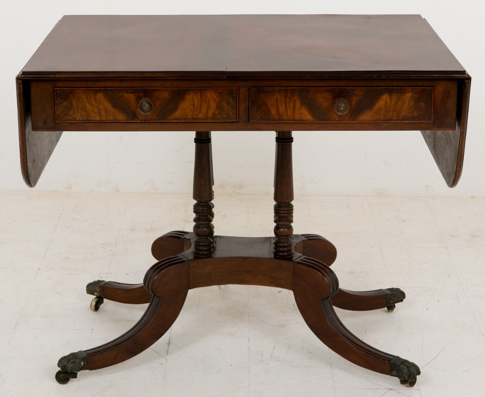 Regency Mahogany Sofa Table c.1820 (1 of 1)