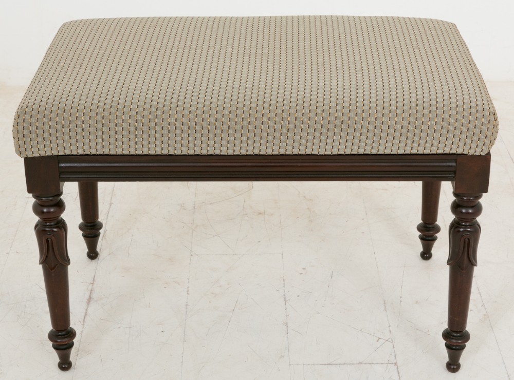 Mahogany William IV Stool (1 of 1) Mahogany William IV Stool (1 of 1)