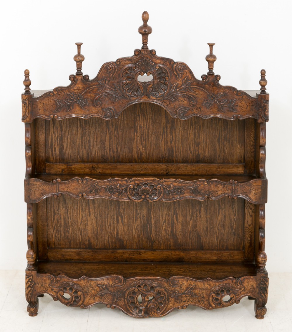 French Carved Oak Bread Rack c.1930 (1 of 1) French Carved Oak Bread Rack c.1930 (1 of 1)