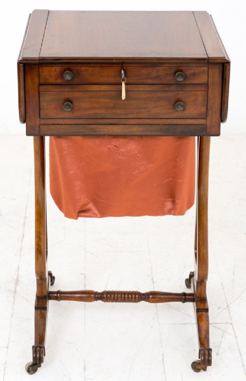 Regency Mahogany Sewing Work Table (1 of 1) Regency Mahogany Sewing Work Table (1 of 1)