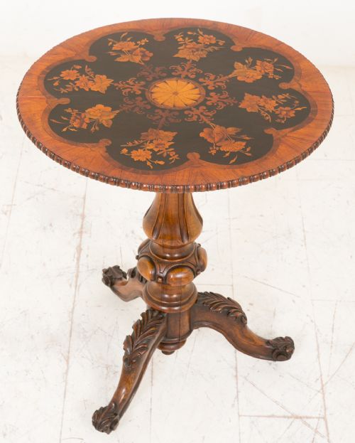 Victorian Marquetry Occasional Table c.1860 (1 of 5) Victorian Marquetry Occasional Table c.1860 (1 of 5)