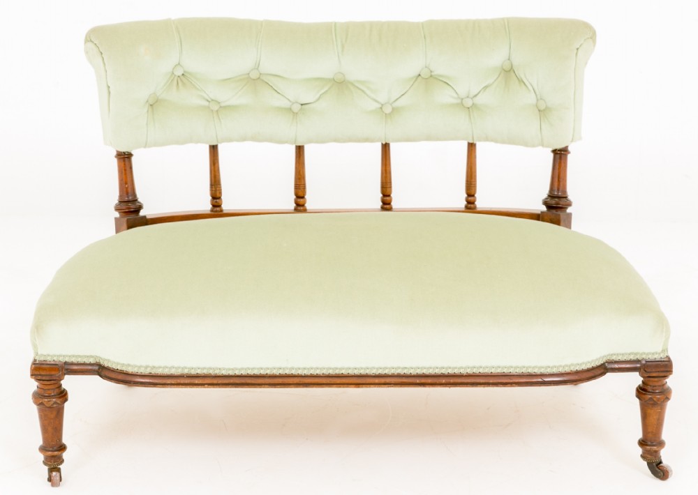 Victorian Walnut Window Seat (1 of 1) Victorian Walnut Window Seat (1 of 1)