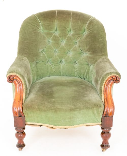 Victorian Mahogany Tub Chair (1 of 7)