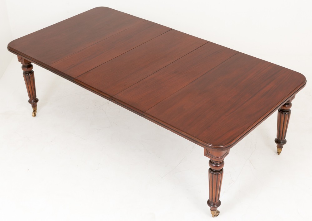 Mahogany William IV Extending Dining Table (1 of 1) Mahogany William IV Extending Dining Table (1 of 1)