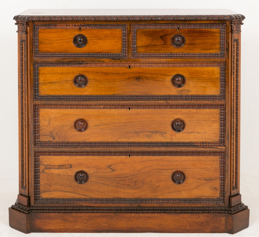 Stunning Rosewood Chest of Drawers c.1860 (1 of 1) Stunning Rosewood Chest of Drawers c.1860 (1 of 1)