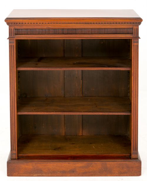 Victorian Walnut Open Bookcase (1 of 1) Victorian Walnut Open Bookcase (1 of 1)