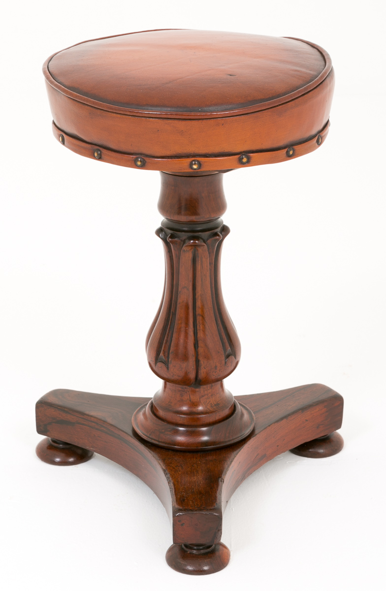 William IV Rosewood Piano Stool (1 of 1) William IV Rosewood Piano Stool (1 of 1)