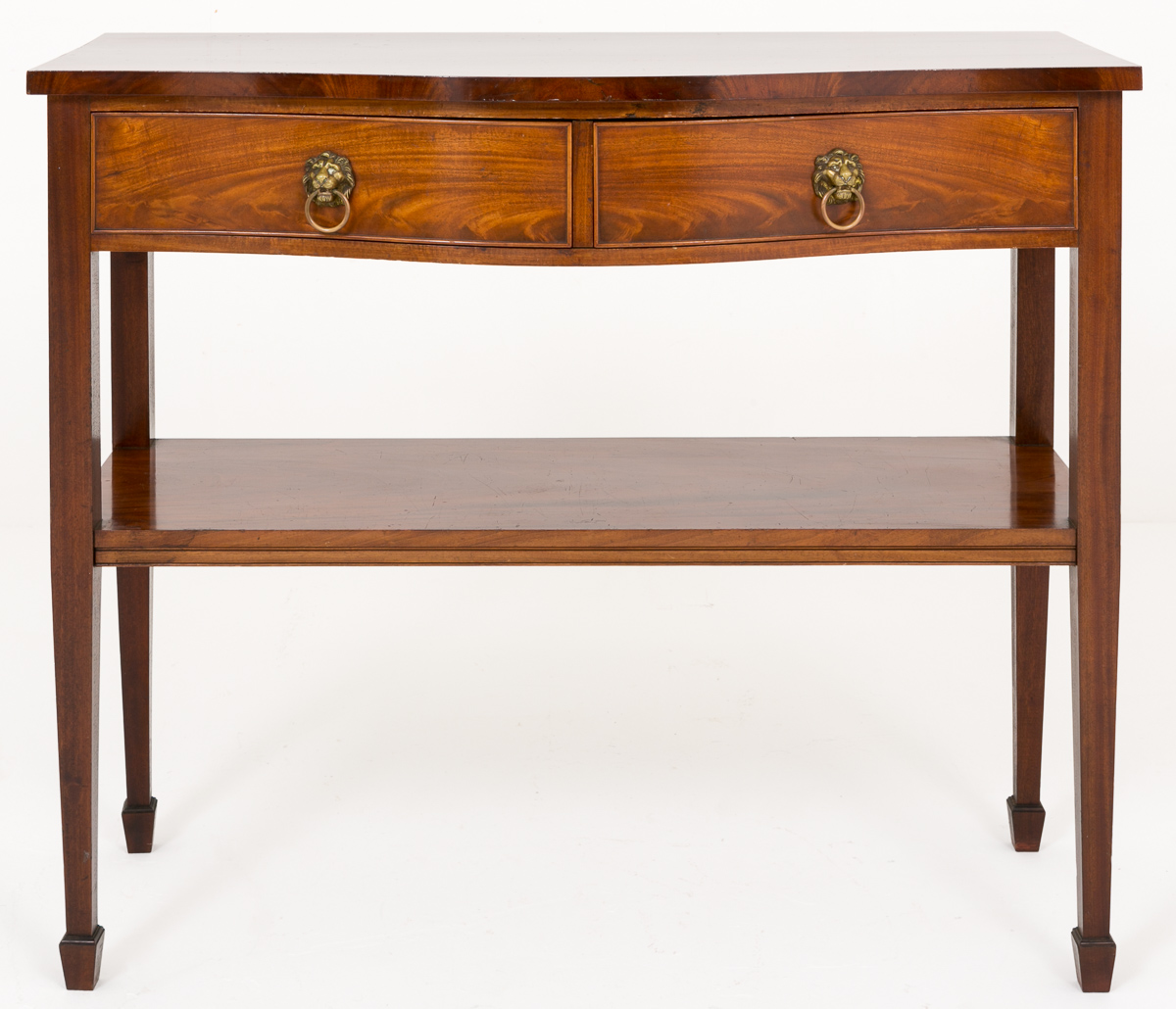 Mahogany Serpentine Server C.1890 (1 of 7) Mahogany Serpentine Server C.1890 (1 of 7)