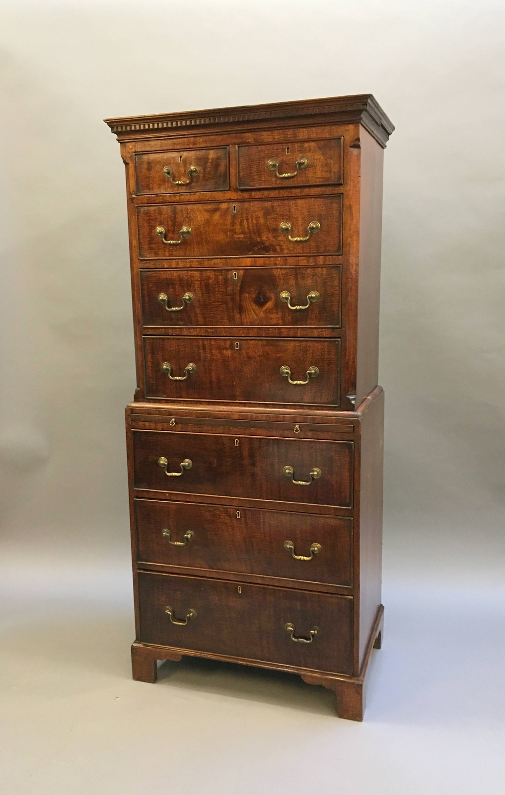 Georgian Revival Chest on Chest Tallboy c.1900 (1 of 8) Georgian Revival Chest on Chest Tallboy c.1900 (1 of 8)