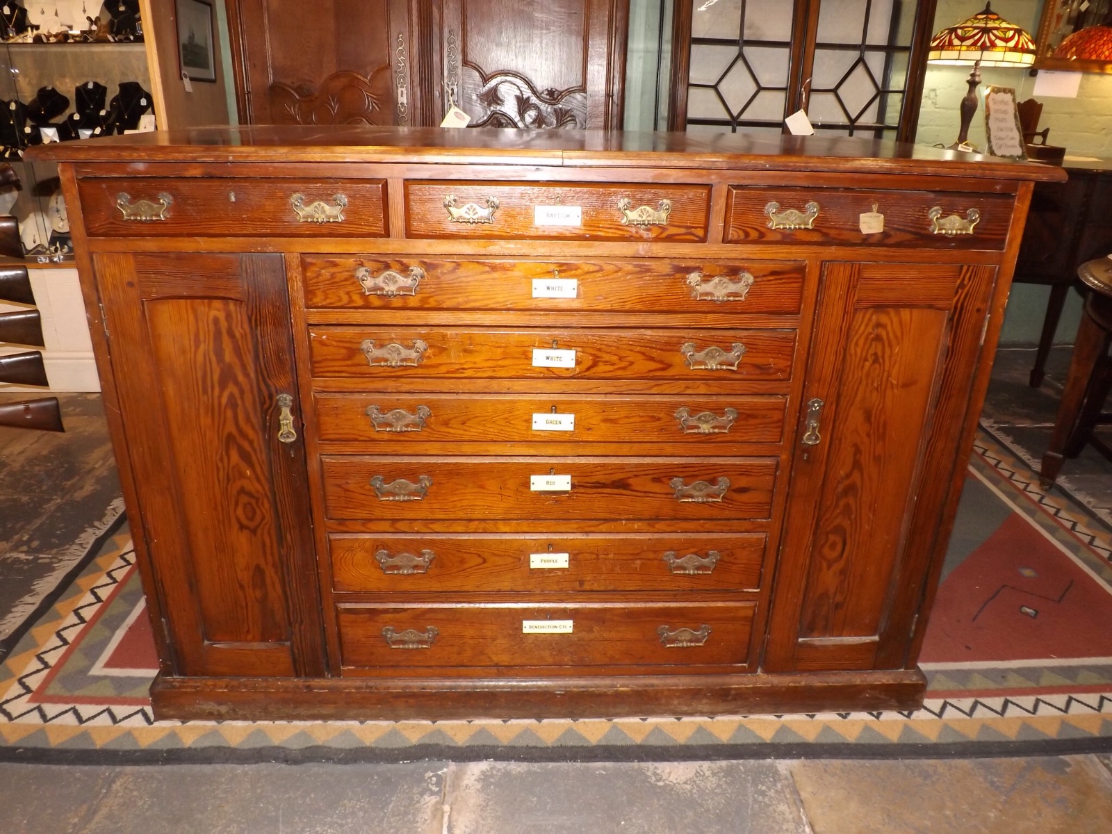 Ecclesiastical Chest C.1890 (1 of 1)