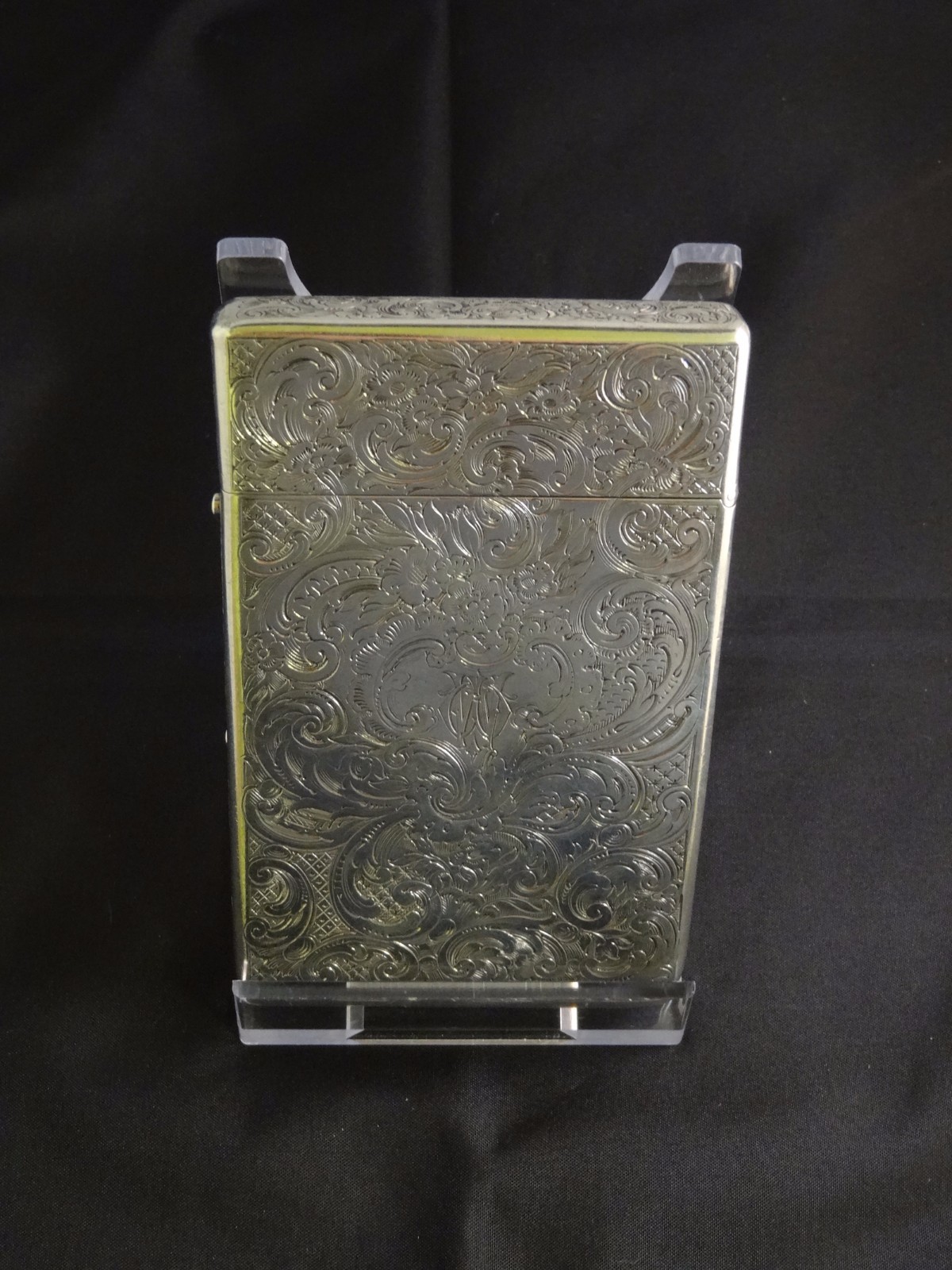 Victorian Large Silver Card Case, London, Reilly & Storer c. 1841 (1 of 1) Victorian Large Silver Card Case, London, Reilly & Storer c. 1841 (1 of 1)