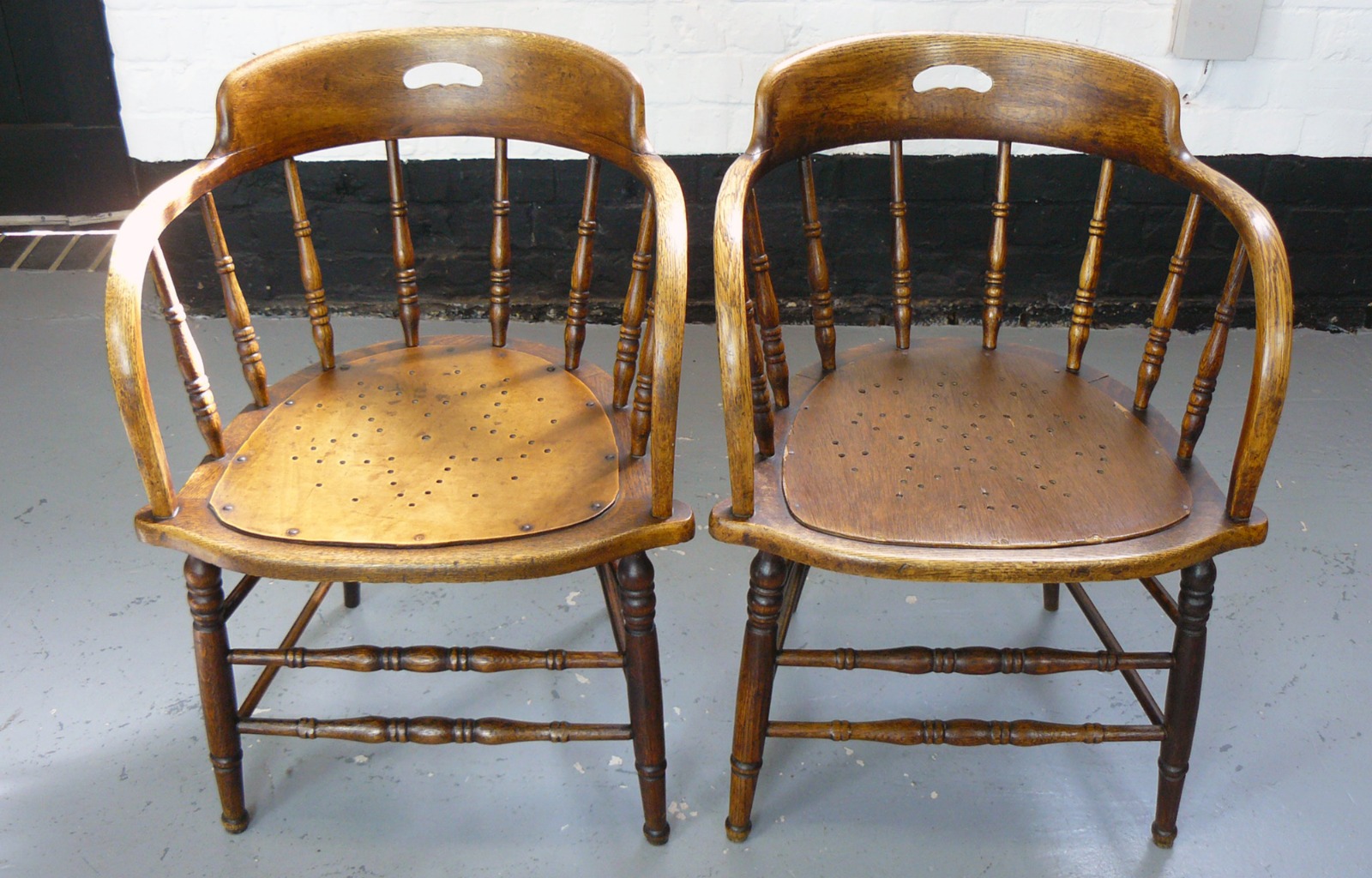 1920s Oak Bentwood Captains Desk Chair (We Have 2) (1 of 1) 1920s Oak Bentwood Captains Desk Chair (We Have 2) (1 of 1)