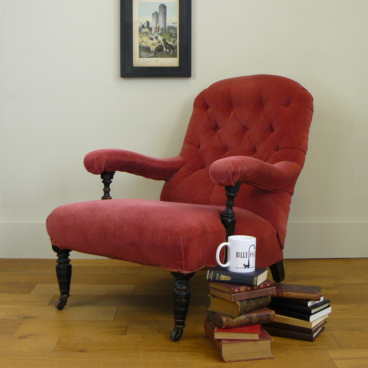 Victorian Gentleman's Library Armchair c.1880 No2 (1 of 12) Victorian Gentleman's Library Armchair c.1880 No2 (1 of 12)