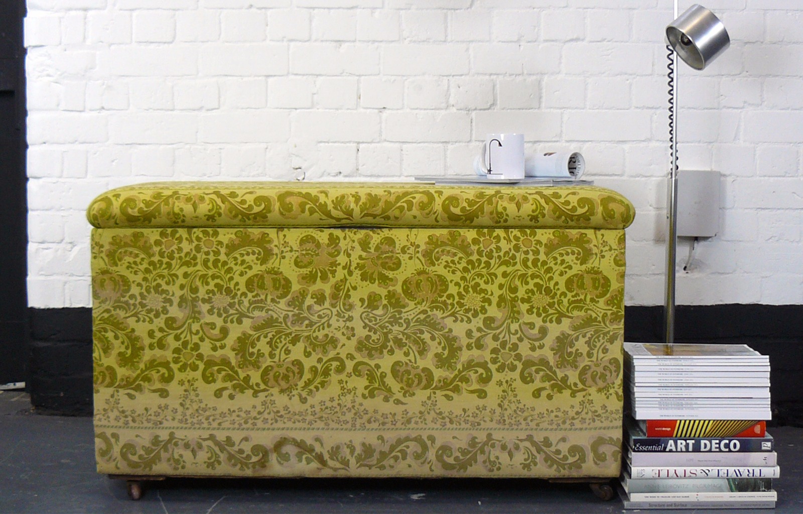 Victorian Upholstered Ottoman Chest c.1880 (1 of 1) Victorian Upholstered Ottoman Chest c.1880 (1 of 1)