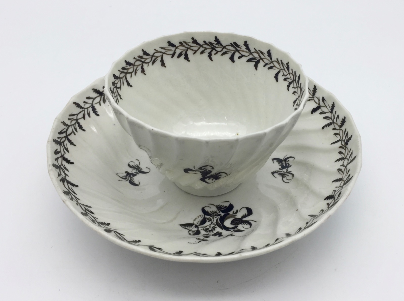 Porcelain Tea Bowl & Saucer c.1795 3215 / LA126963