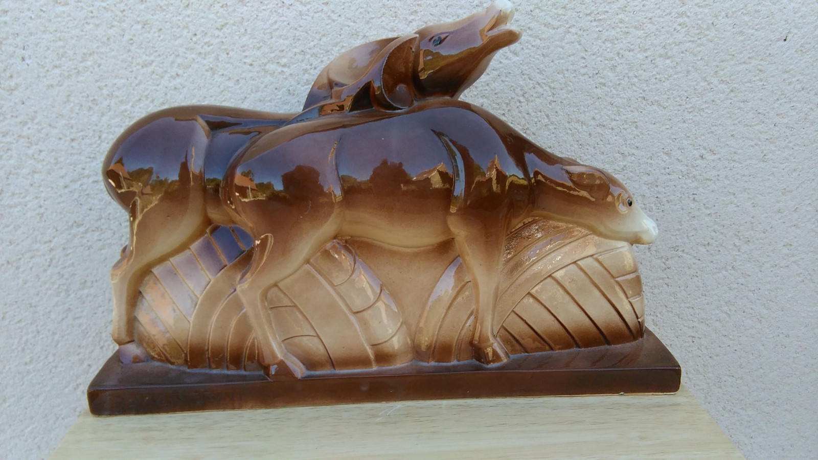 Large Art Deco Animal Study by Lemanceau (1 of 3) Large Art Deco Animal Study by Lemanceau (1 of 3)