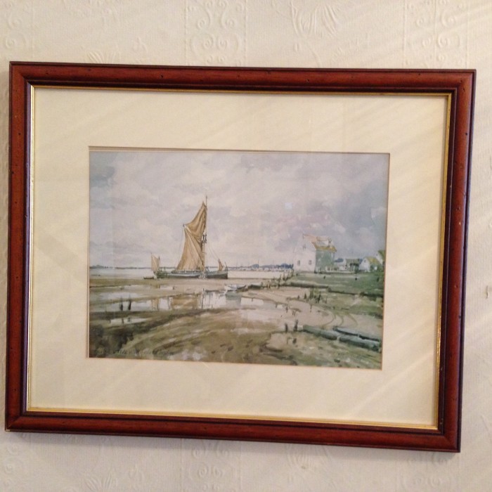 Barge at Tidemill - Woodbridge by John Sutton (1 of 4) Barge at Tidemill - Woodbridge by John Sutton (1 of 4)