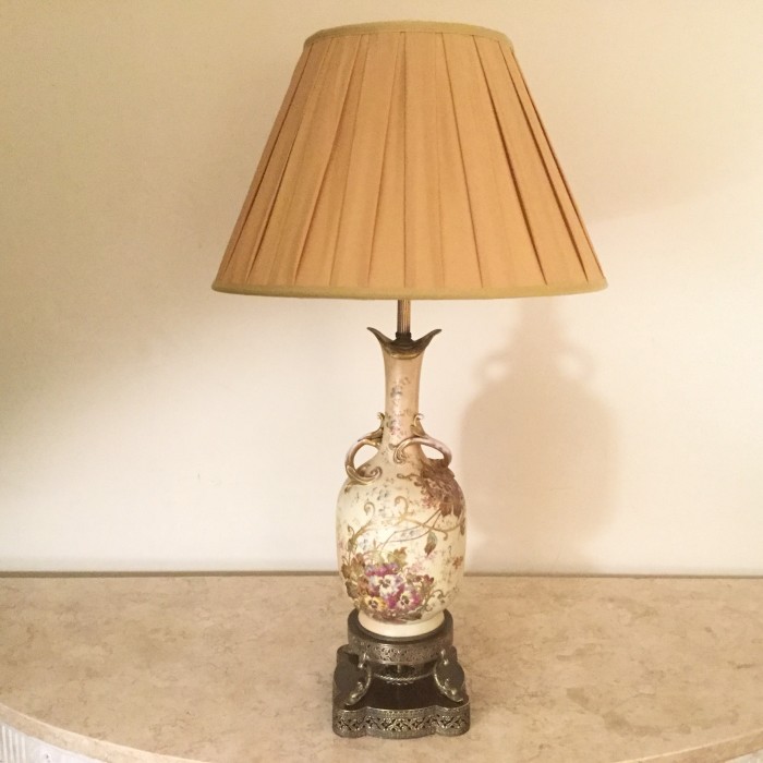 Hand Painted Floral Lamps (1 of 4) Hand Painted Floral Lamps (1 of 4)