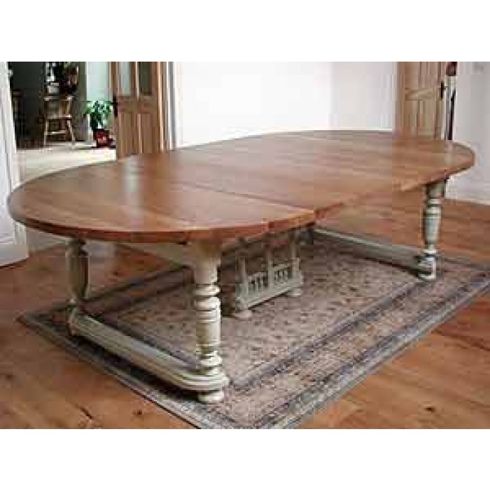 French Extending Table with Oak Top (1 of 1) French Extending Table with Oak Top (1 of 1)