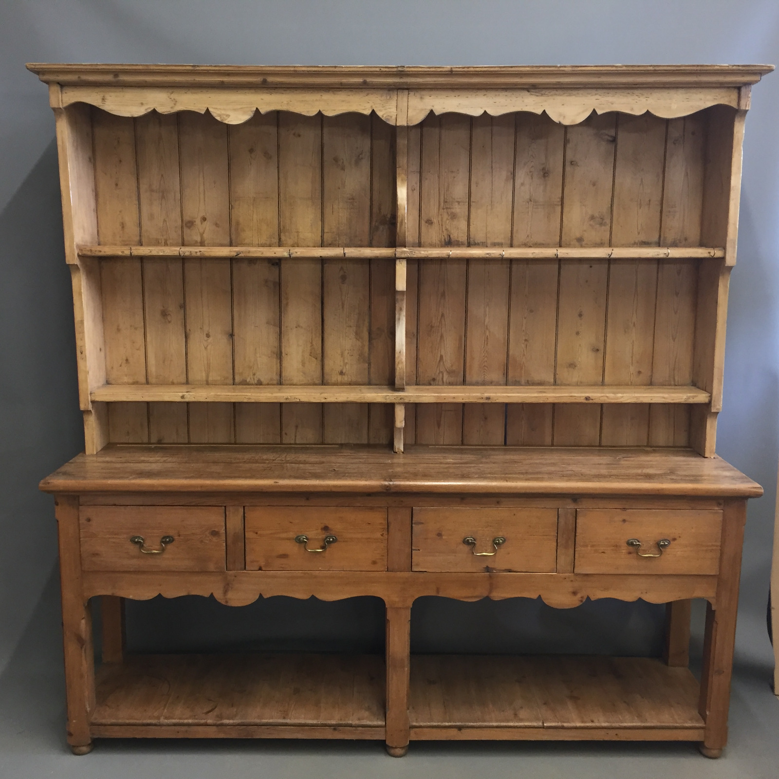 Original early C19th pine dresser in great condition (1 of 1)