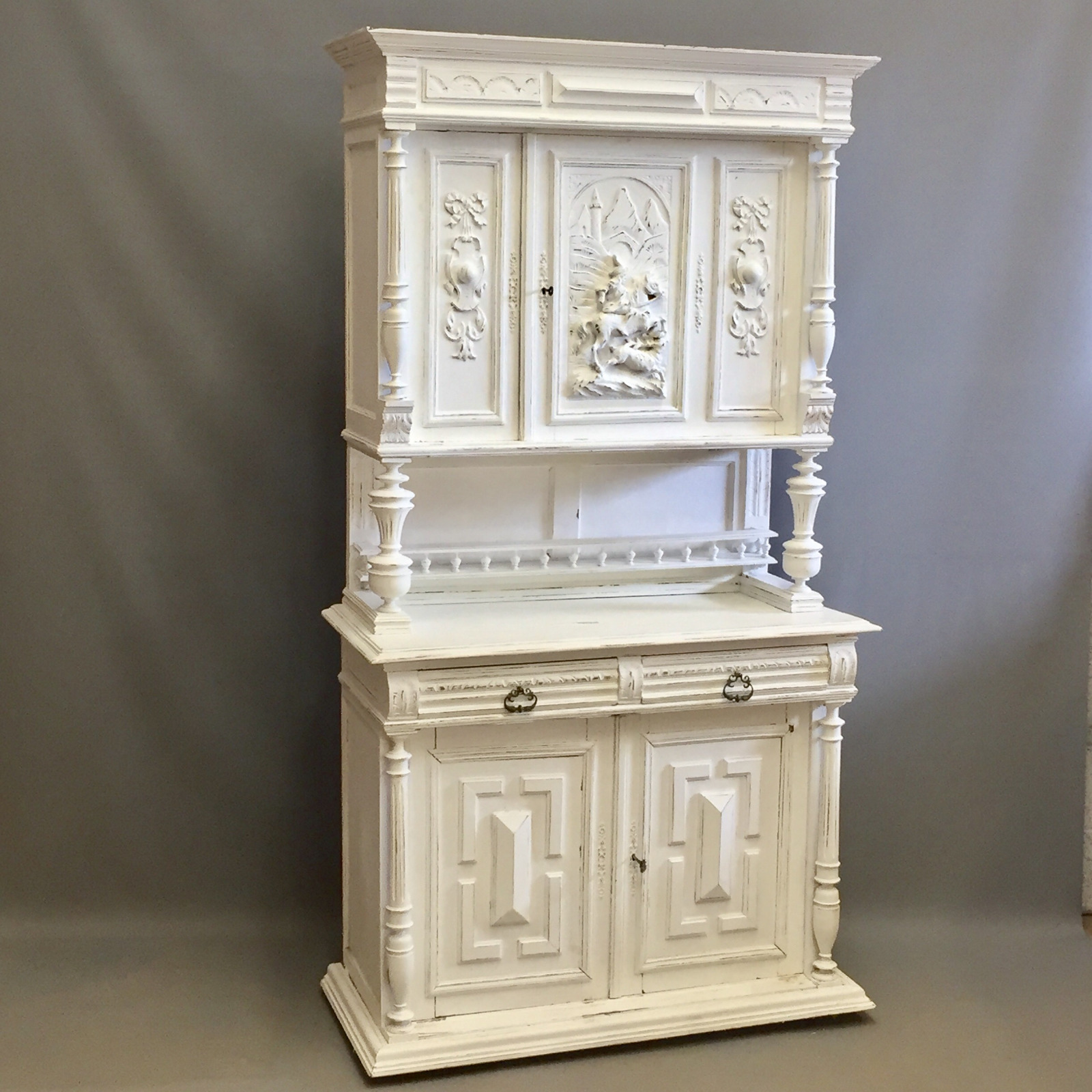 French Painted Buffet De Corps (1 of 5) French Painted Buffet De Corps (1 of 5)