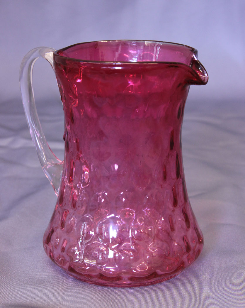 Antique Cranberry Glass Jug 10962 / LA114042