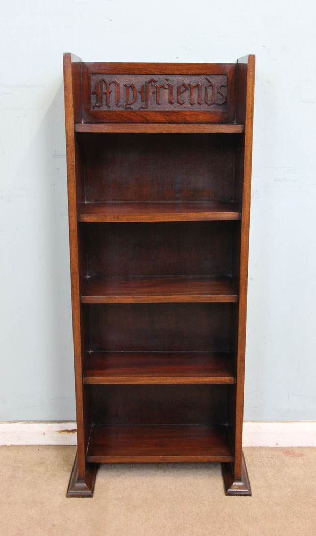 Antique Mahogany Open Bookcase (1 of 1) Antique Mahogany Open Bookcase (1 of 1)