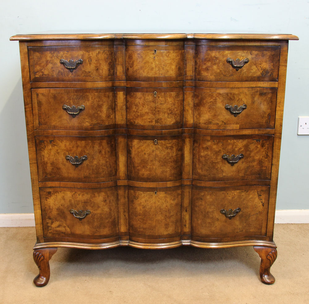 Antique Burr Walnut Chest of Drawers (1 of 1) Antique Burr Walnut Chest of Drawers (1 of 1)