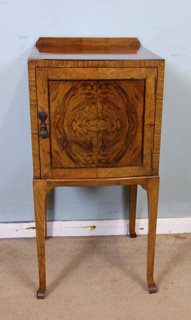 Burr Walnut Side Cabinet C.1920 (1 of 1) Burr Walnut Side Cabinet C.1920 (1 of 1)
