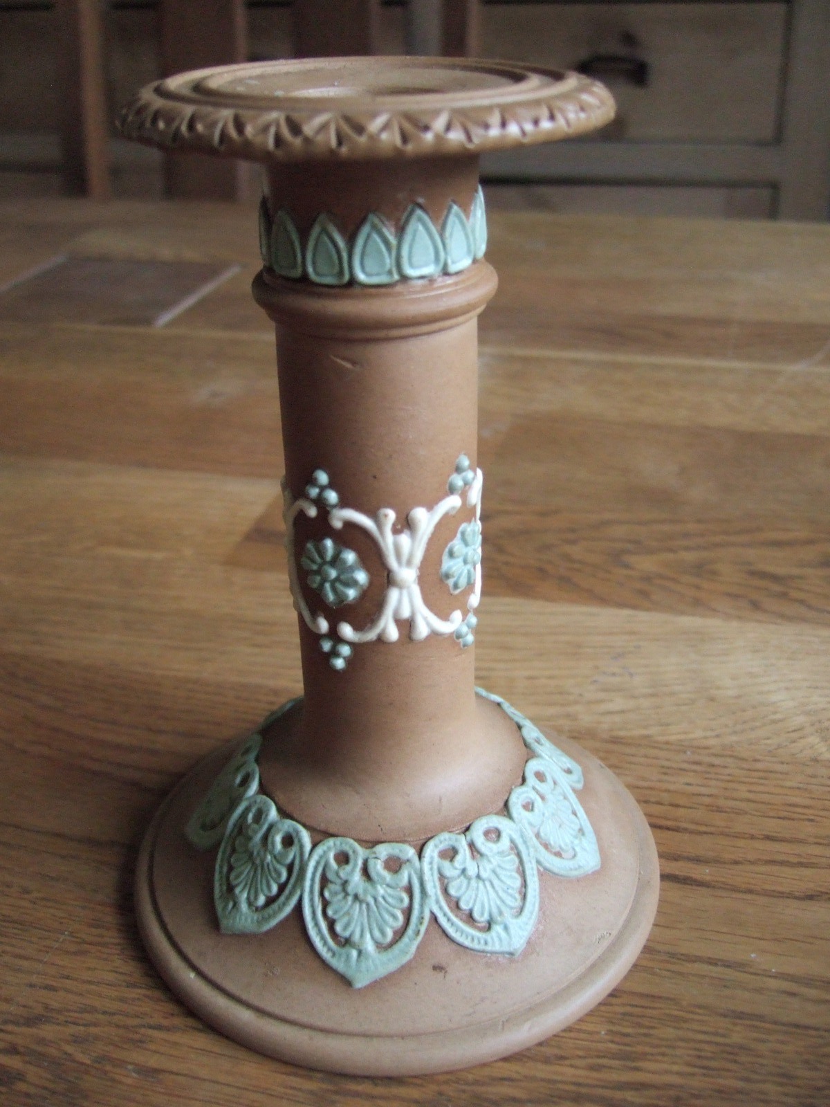Doulton Lambeth Candlestick ca.1900 (1 of 3)