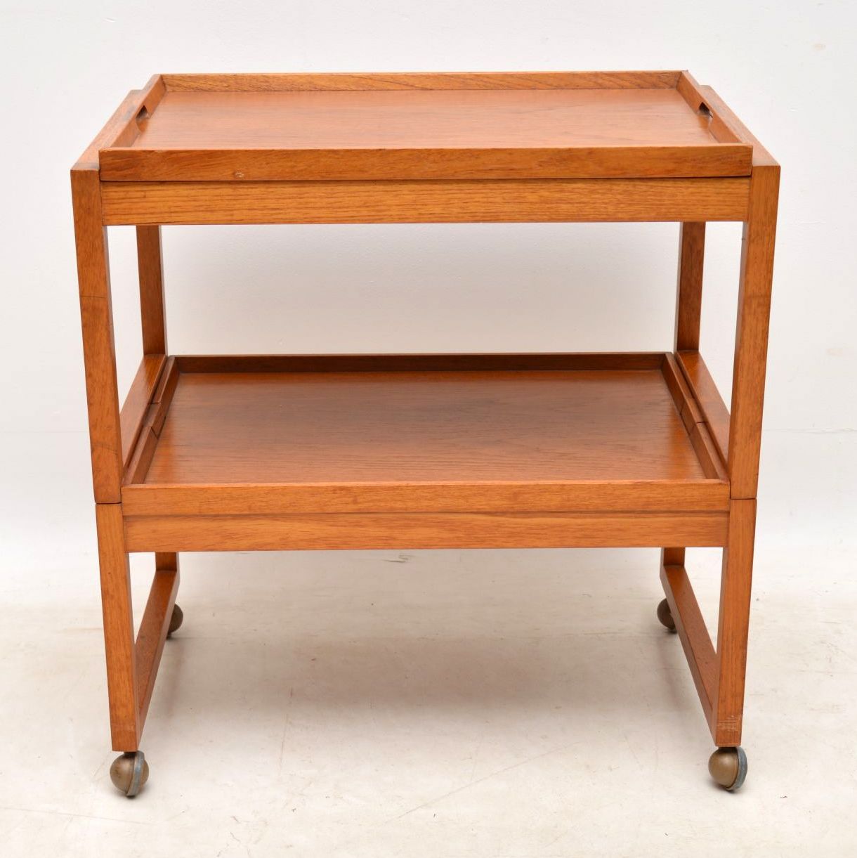 1960s Vintage Teak Serving Trolley by White & Newton (1 of 1)