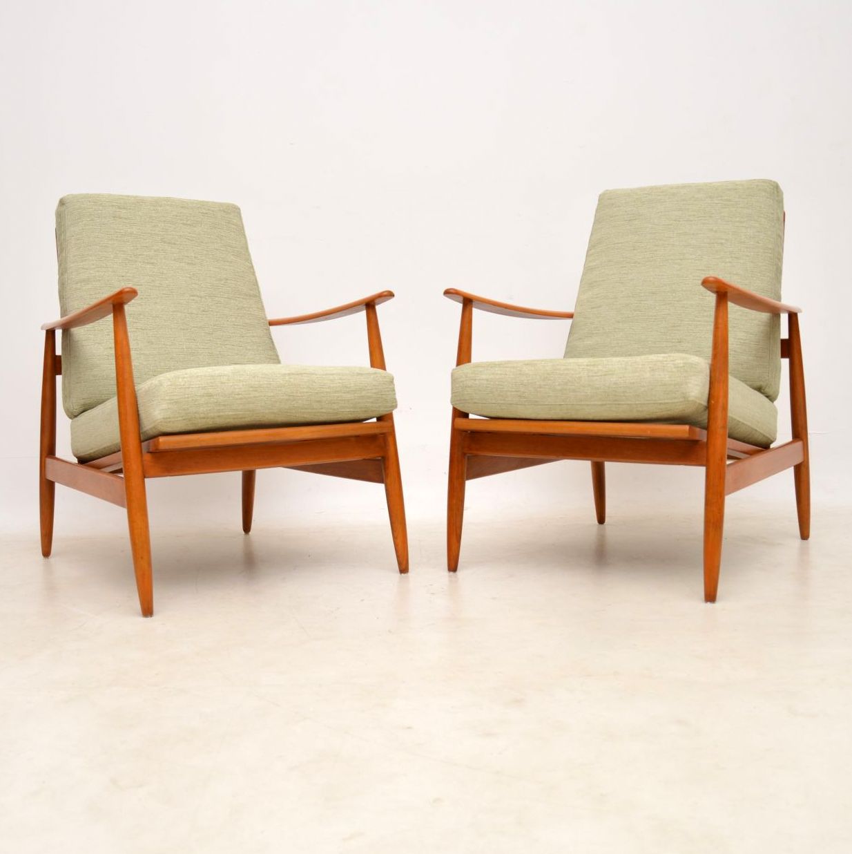 1960s Pair of Vintage Danish Armchairs (1 of 1)