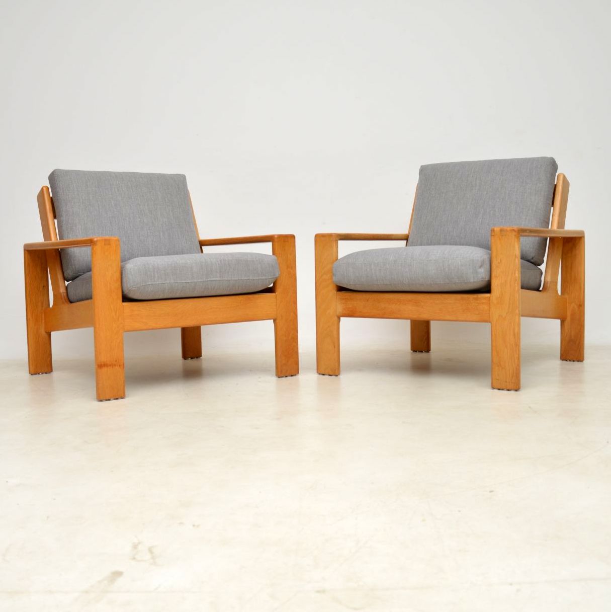 Pair of Vintage Bonanza Armchairs by Esko Pajamies for Asko (1 of 1)