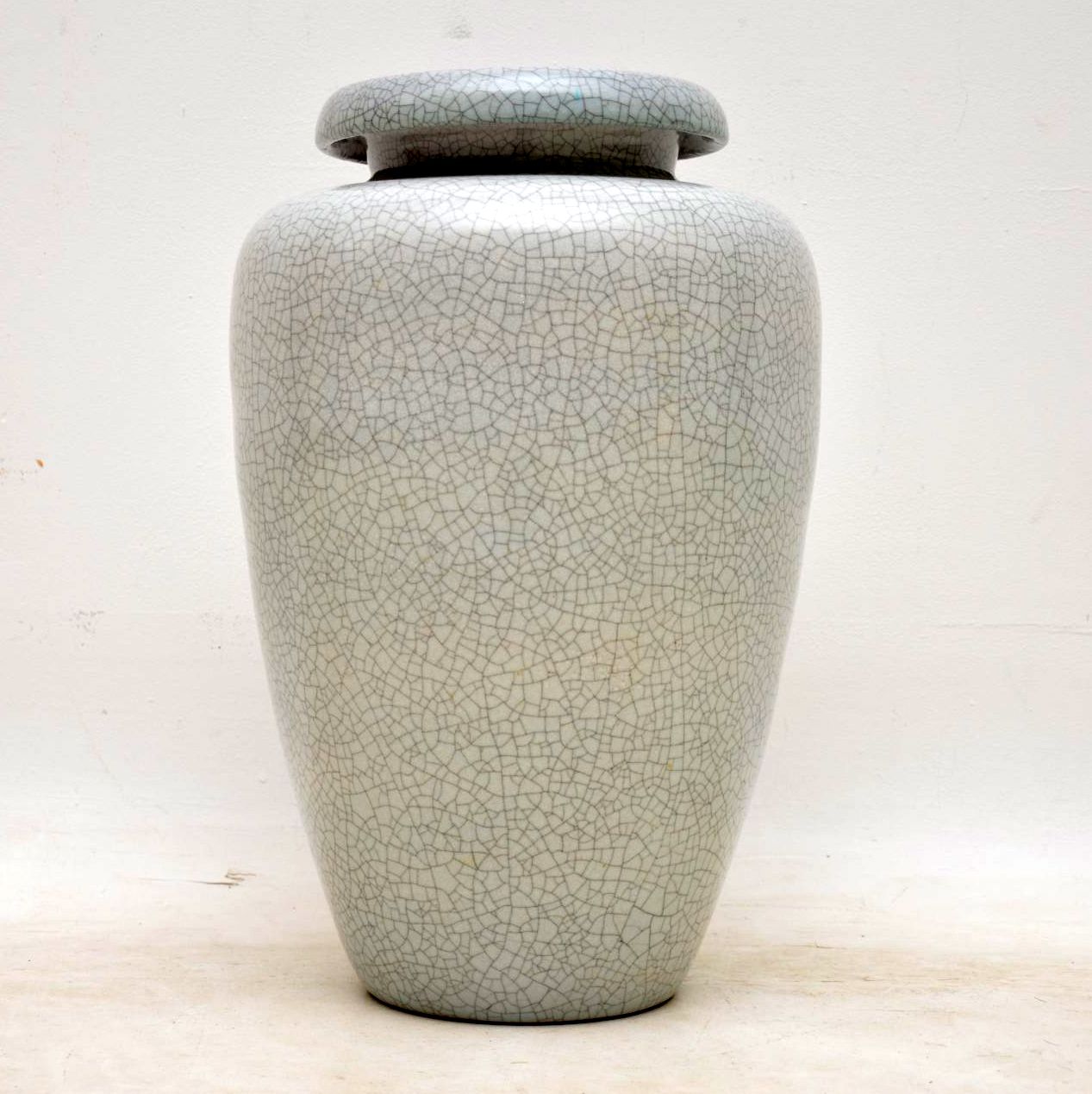 1960s Vintage Italian Oversized Ceramic Vase (1 of 1)