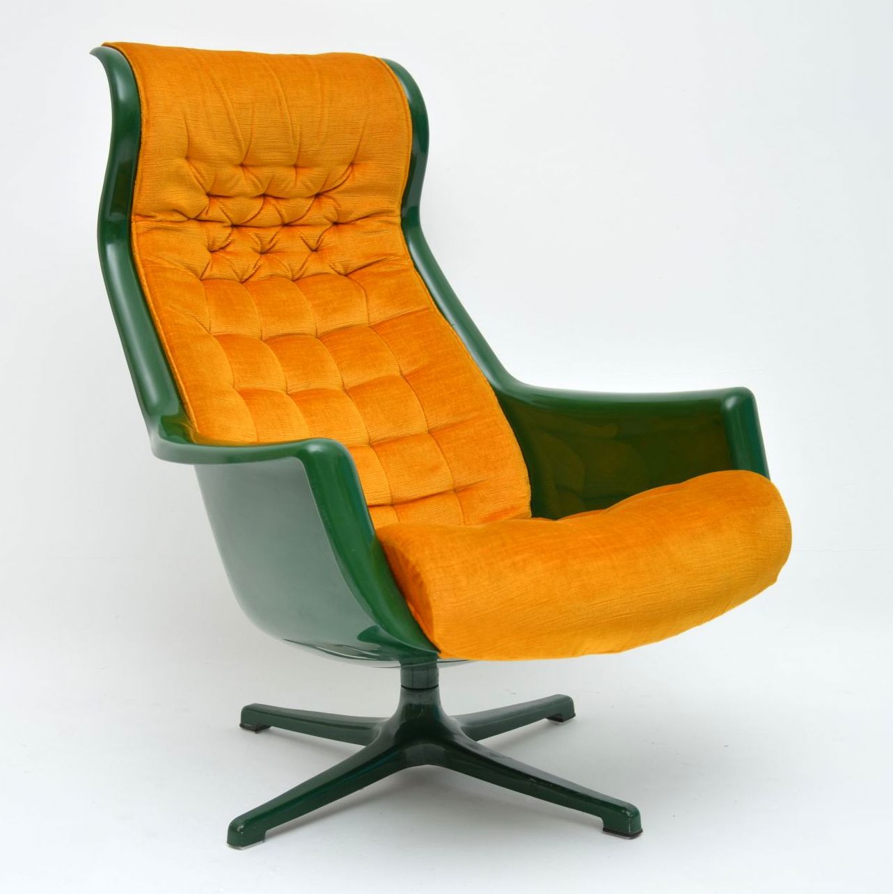 1970s Vintage Swedish ‘Galaxy’ Armchair by Alf Svensson For Dux (1 of 1)