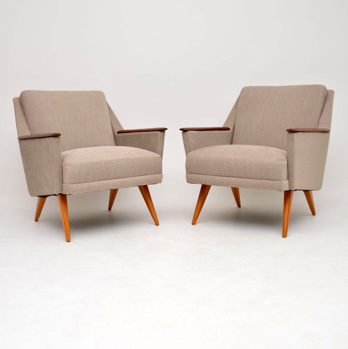 Pair of Vintage Danish Armchairs 1950s (1 of 1)