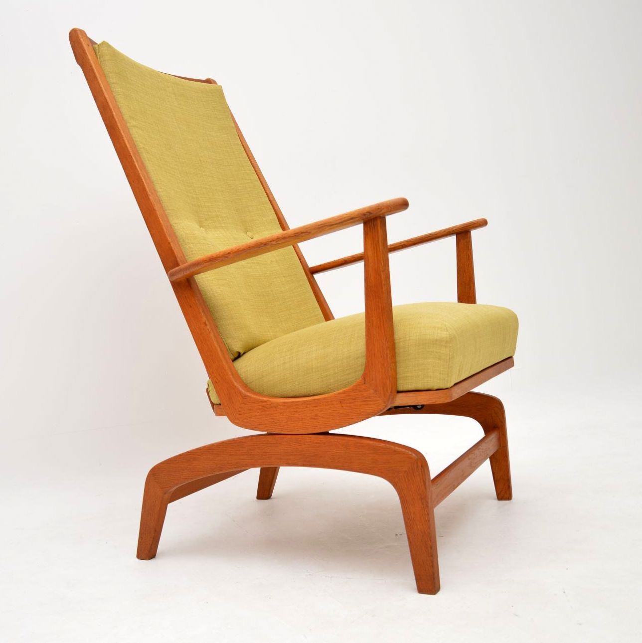 Danish Vintage Oak Rocking Chair 1960s (1 of 1)