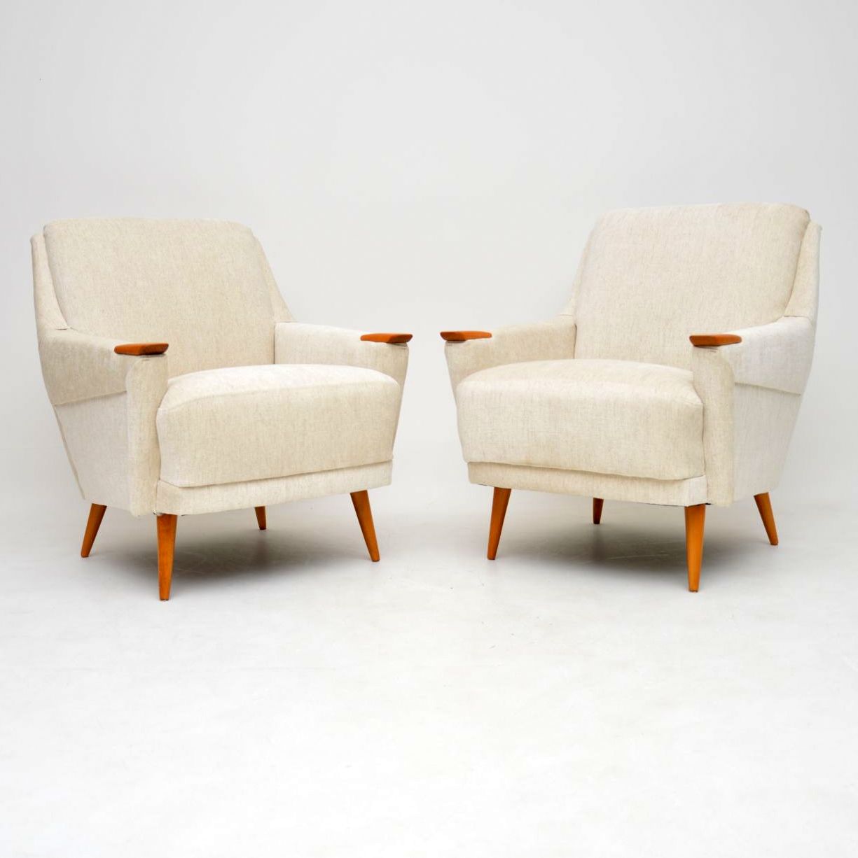 Pair of Vintage Danish Armchairs c.1950 (1 of 1)