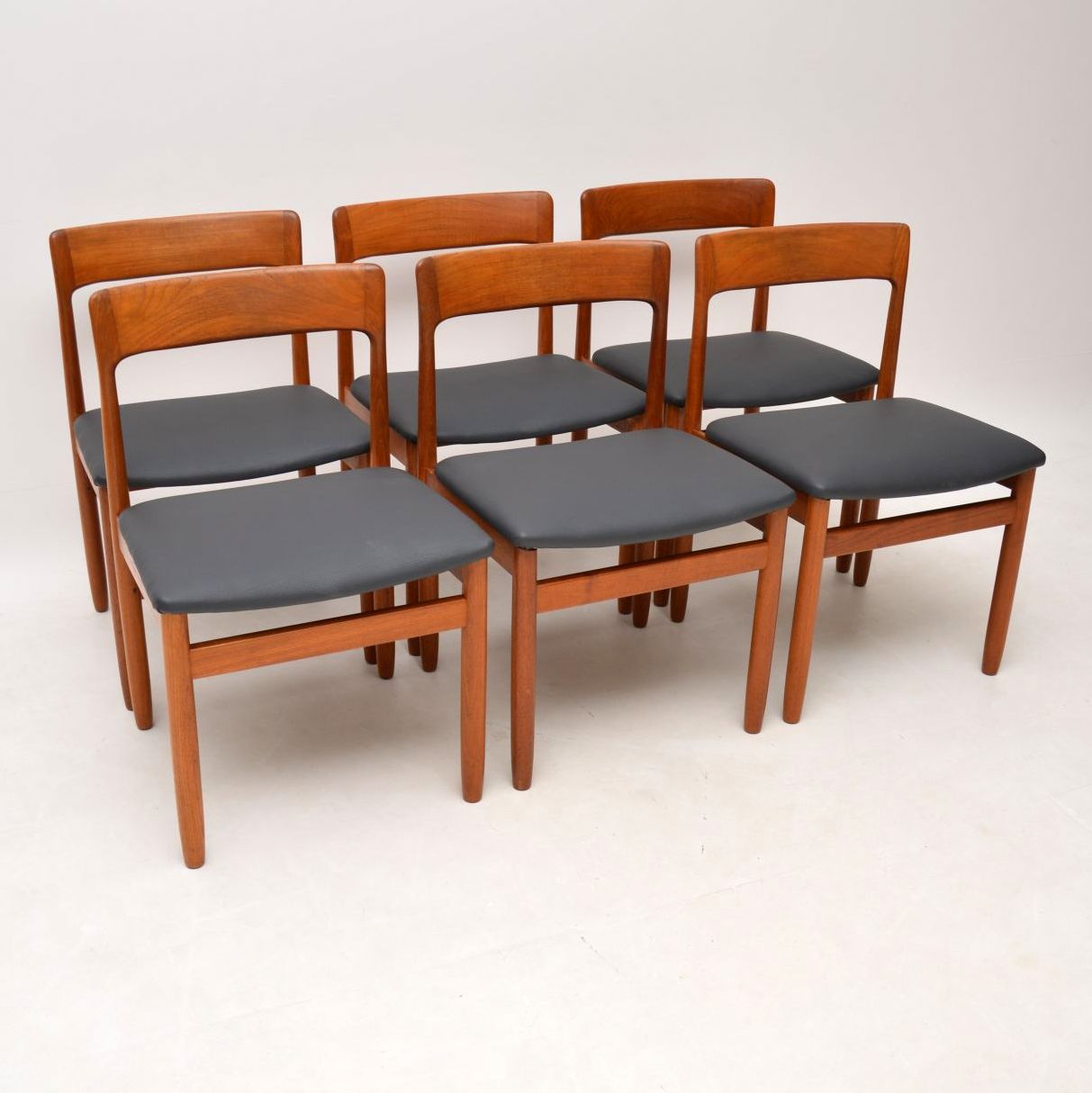 1960s Set of 6 Vintage Teak Dining Chairs by Younger (1 of 1) 1960s Set of 6 Vintage Teak Dining Chairs by Younger (1 of 1)
