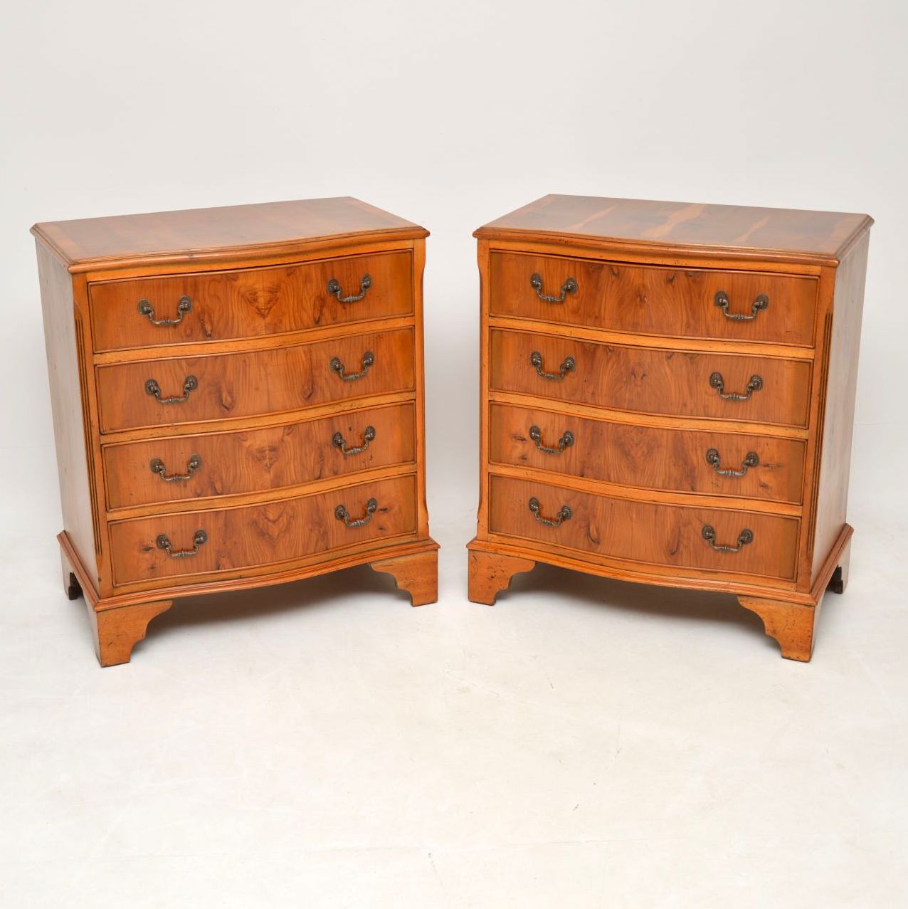 Pair of Yew Wood Chest of Drawers (1 of 1) Pair of Yew Wood Chest of Drawers (1 of 1)
