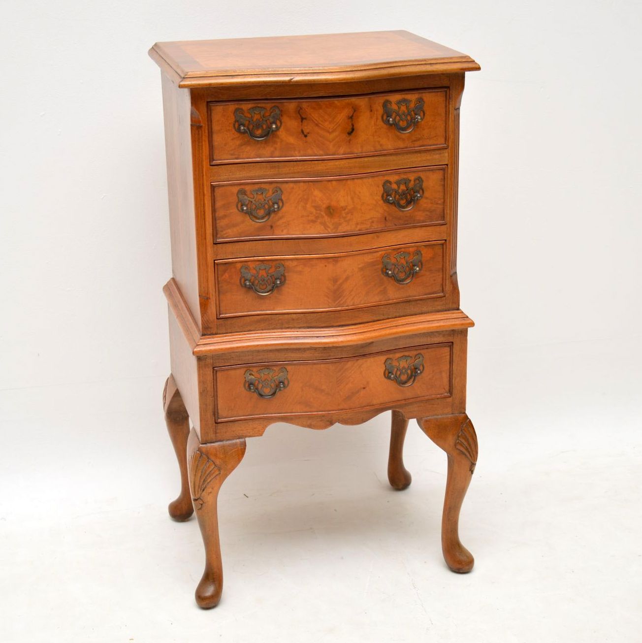Burr Walnut Glove Chest of Drawers c.1930 (1 of 1) Burr Walnut Glove Chest of Drawers c.1930 (1 of 1)