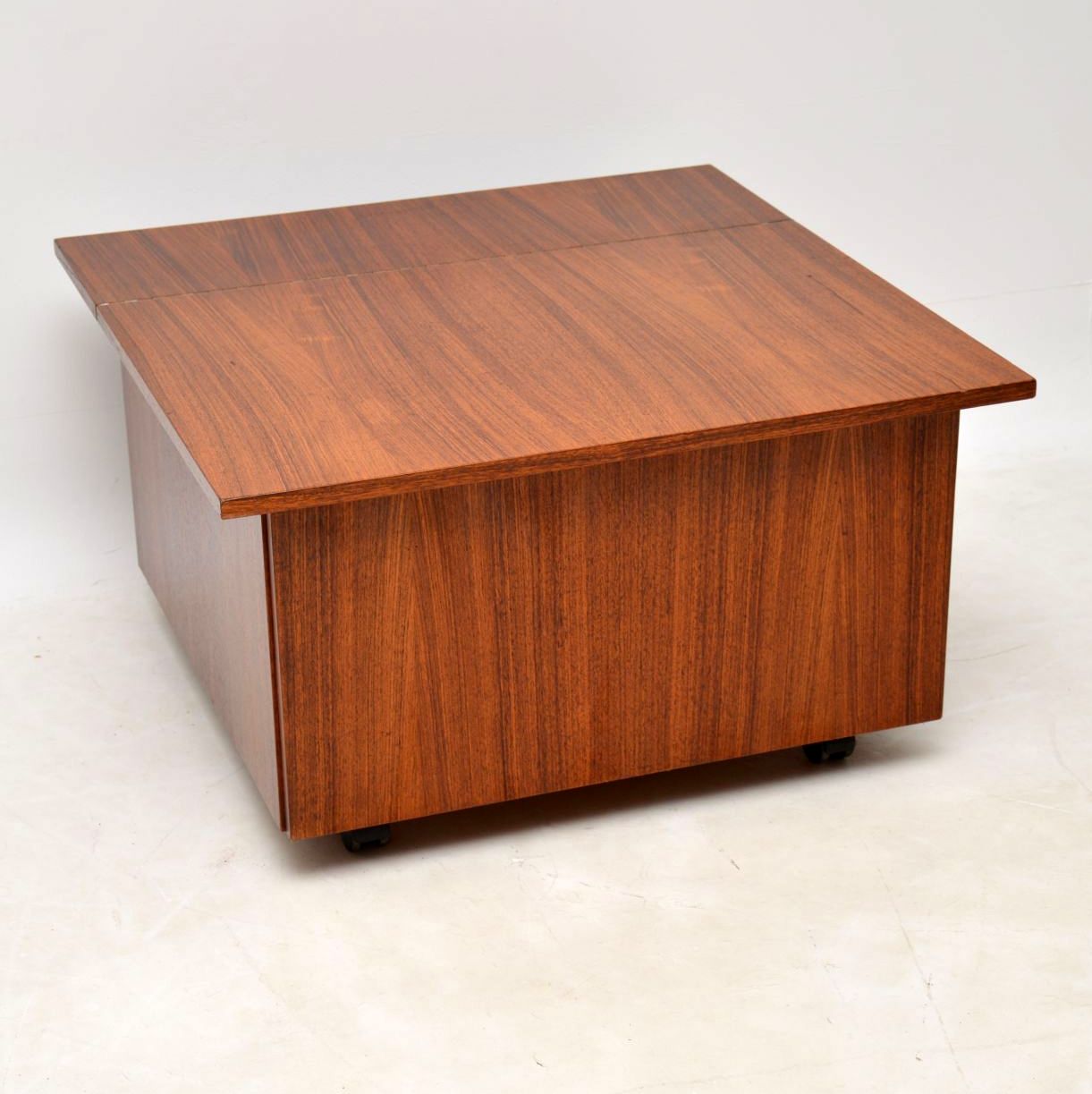 1960s Vintage Danish Rosewood Coffee Table / Storage Chest (1 of 1)