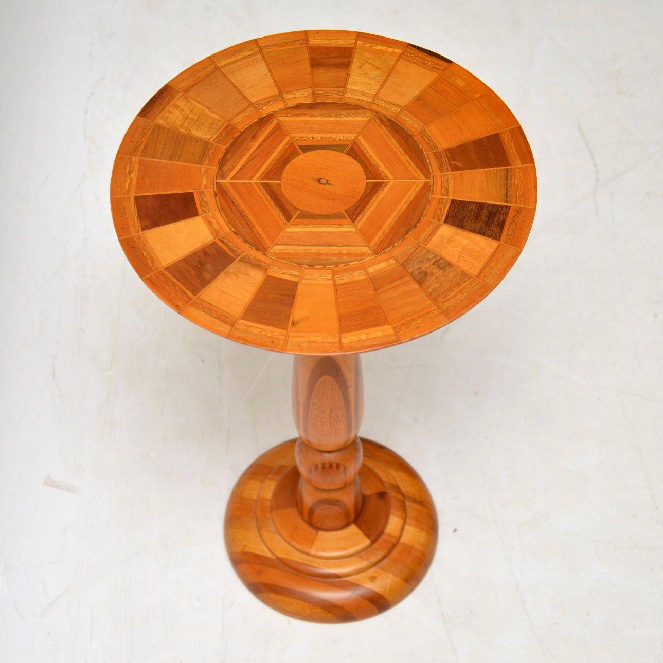 1960s Vintage Wine Table in Various Inlaid Woods (1 of 10)