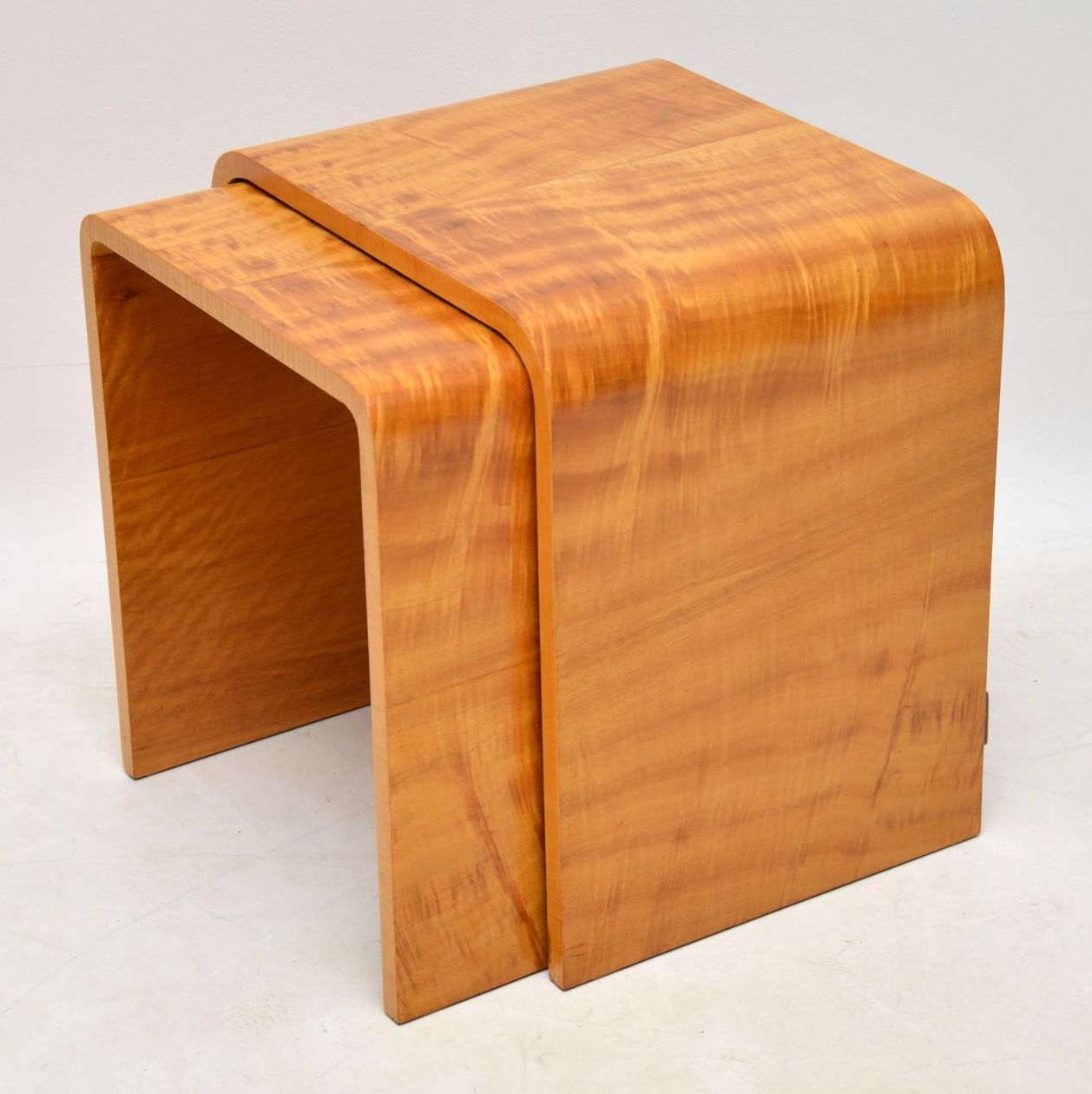 Art Deco Satinwood Nest of Tables (1 of 1)