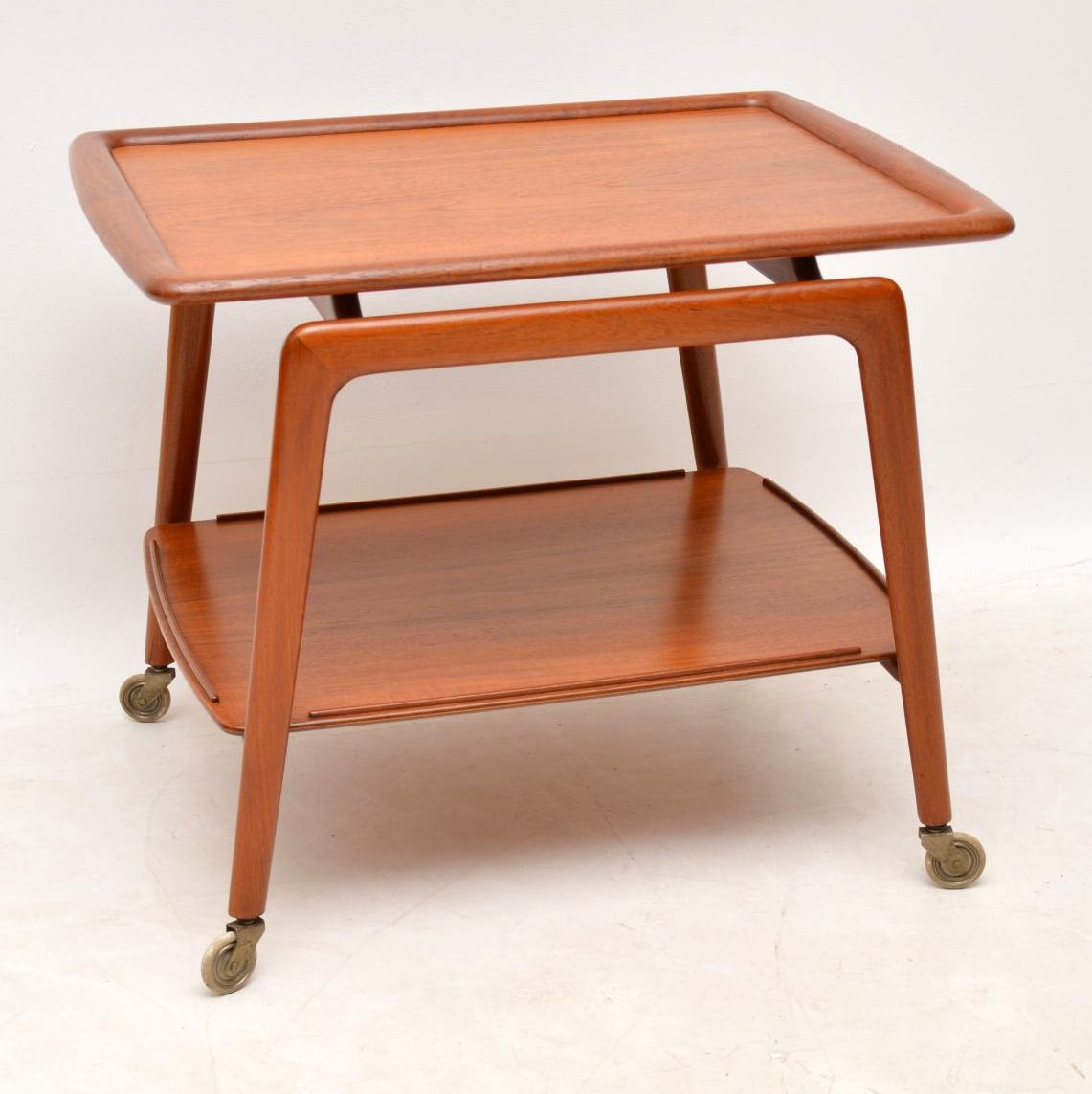 1960s Danish Teak Drinks Trolley by Arne Hovmand-Olsen for Mogens Kold (1 of 1)