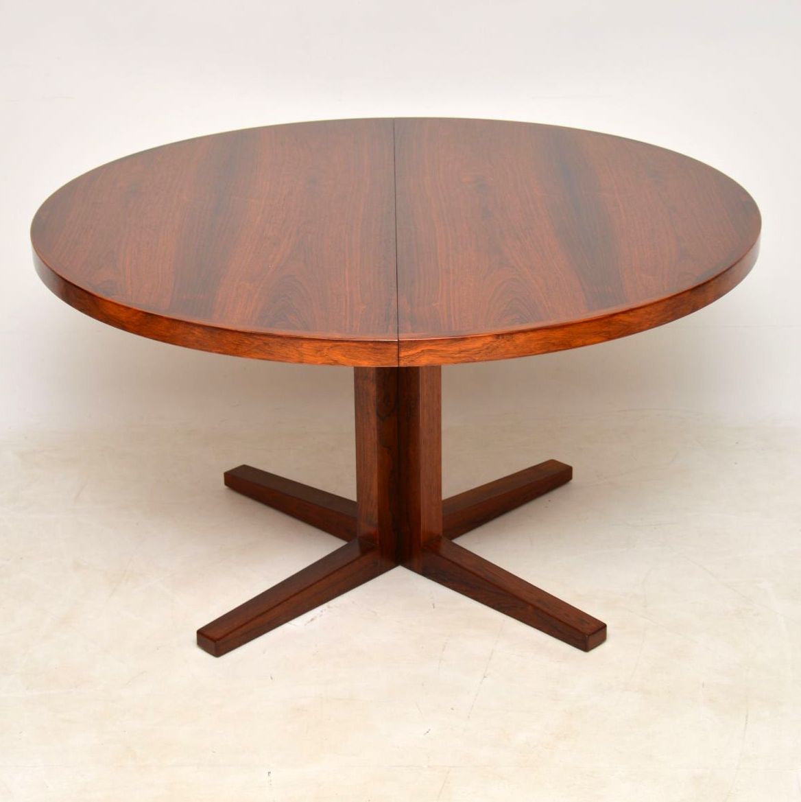 1960s Danish Rosewood Extending Dining Table (1 of 1)