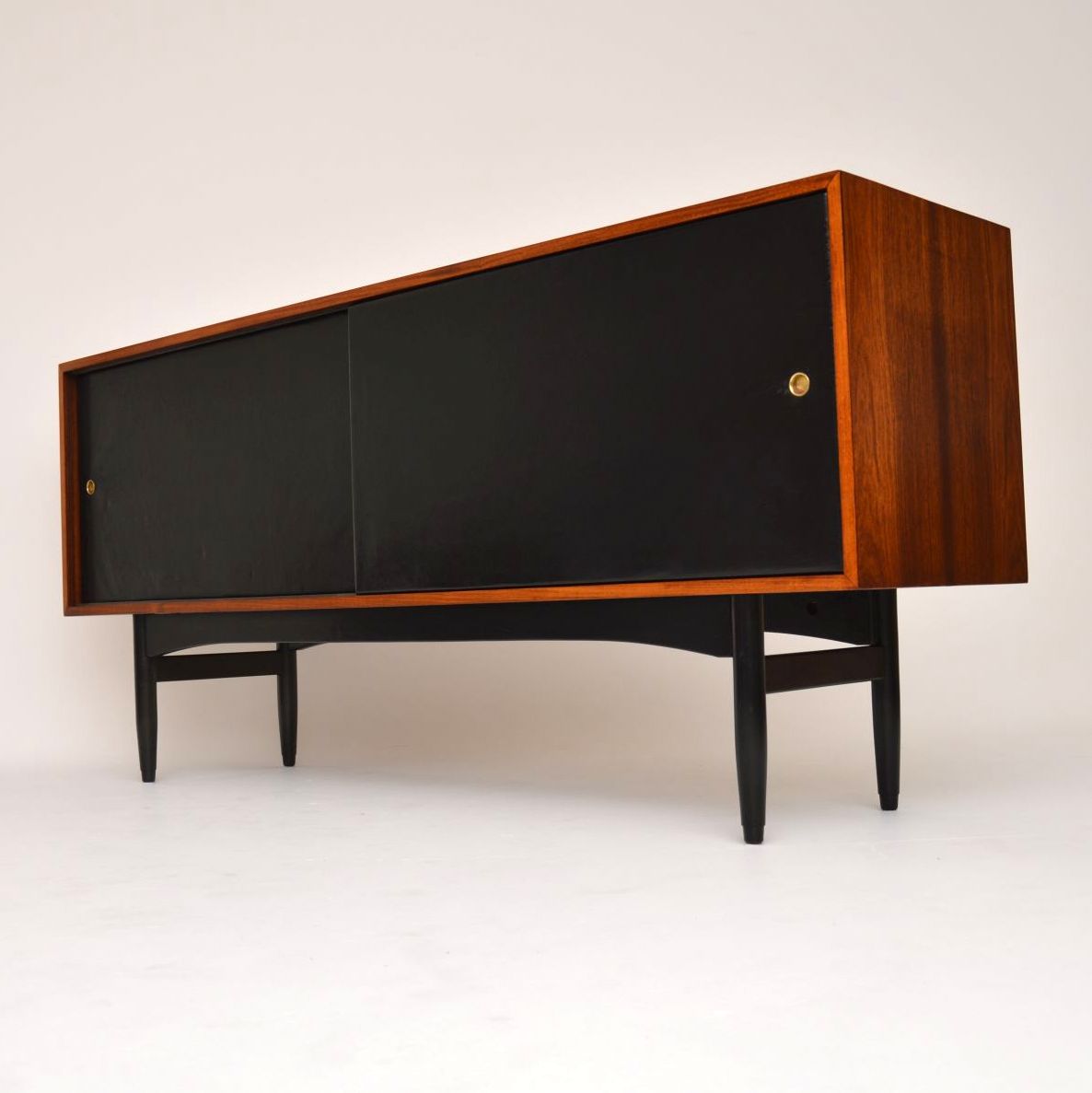 1950s Rosewood & Leather Sideboard by Robin Day for Hille (1 of 1)
